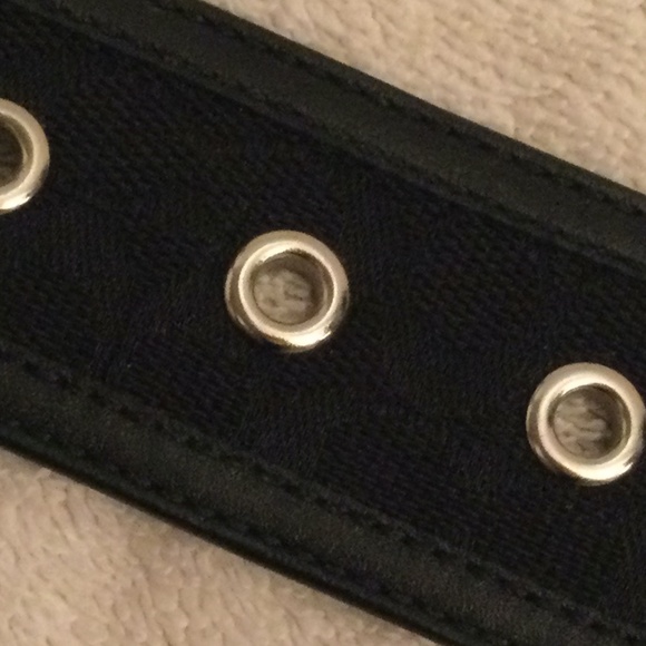 NWOT! Coach Jacquard Genuine Leather Belt - Picture 6 of 11